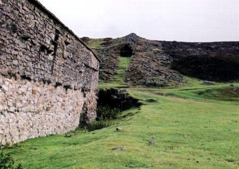 Lead mine chimney